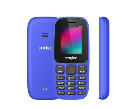 Кнопочный телефон Strike A13 (синий)