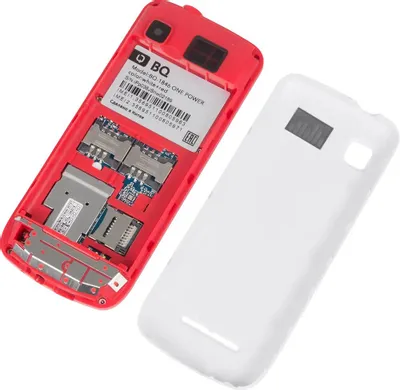Мобильный телефон BQ-Mobile BQ-1846 One Power (белый/красный)
