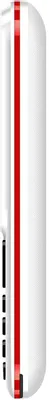 Мобильный телефон BQ-Mobile BQ-1848 Step+ (белый/красный)