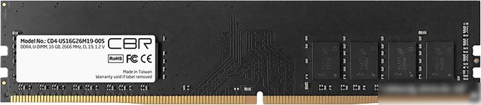CBR 16ГБ DDR4 2666 МГц CD4-US16G26M19-00S
