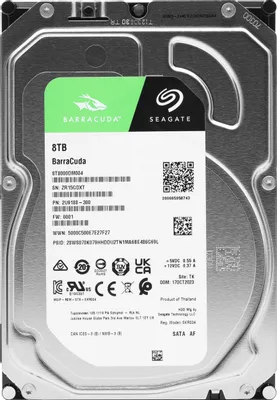 Seagate BarraCuda 8TB ST8000DM004