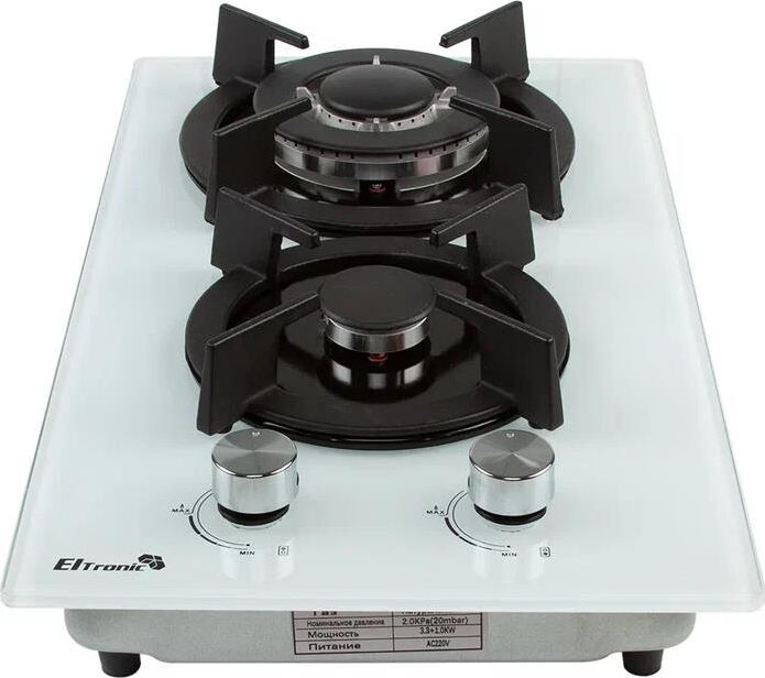 ELTRONIC (33-09) 2 конфорки , белый