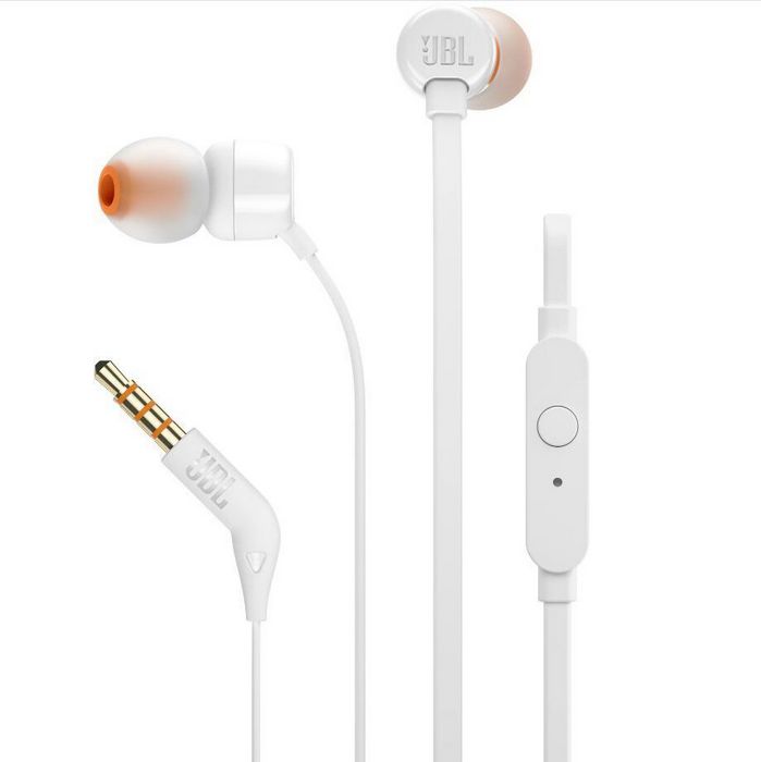 Наушники JBL T110 (белый)
