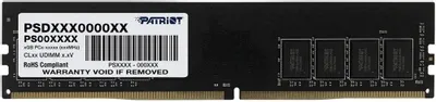 Оперативная память Patriot Signature Line 16GB DDR4 PC4-21300 PSD416G266681