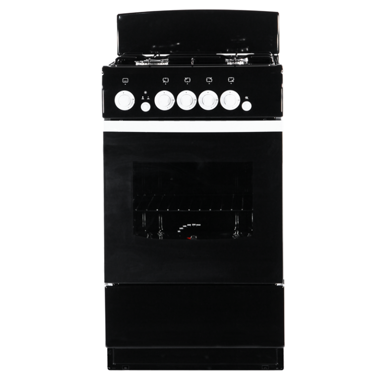 Кухонная плита De luxe 5040.36Г (Щ) (черная)