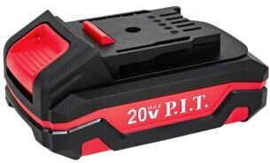 P.I.T. Аккумулятор OnePower PH20-2.0 (20В, 2Ач, Li-Ion, индикация заряда, плата, 5контактов)