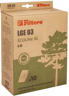 Многоразовый мешок Filtero LGE 03 ECOLine (10 шт)