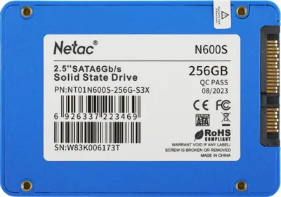 SSD Netac N600S 256GB