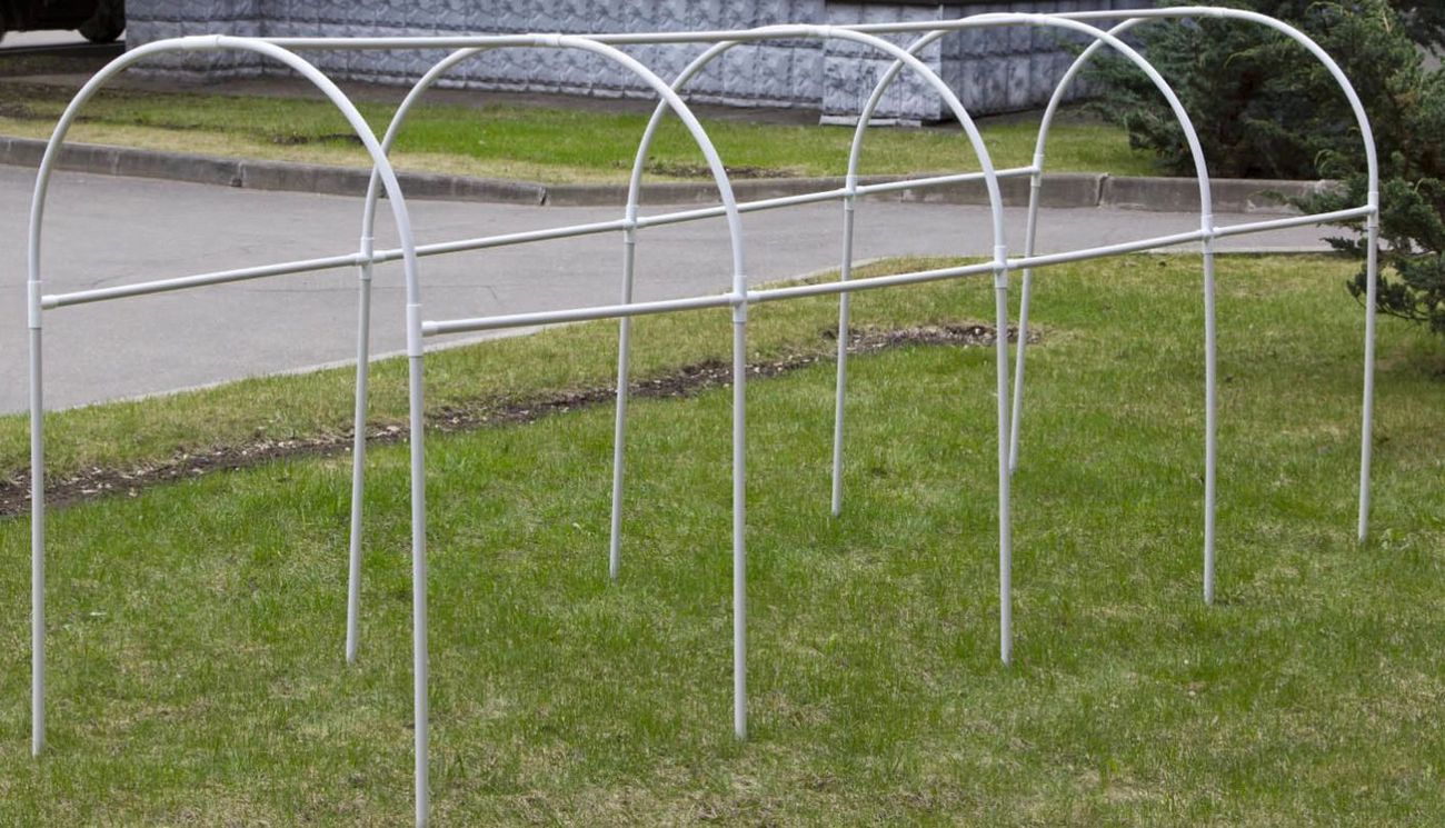 GRINDA 422313-300 Каркас парника пластиковый, 300х134х96см