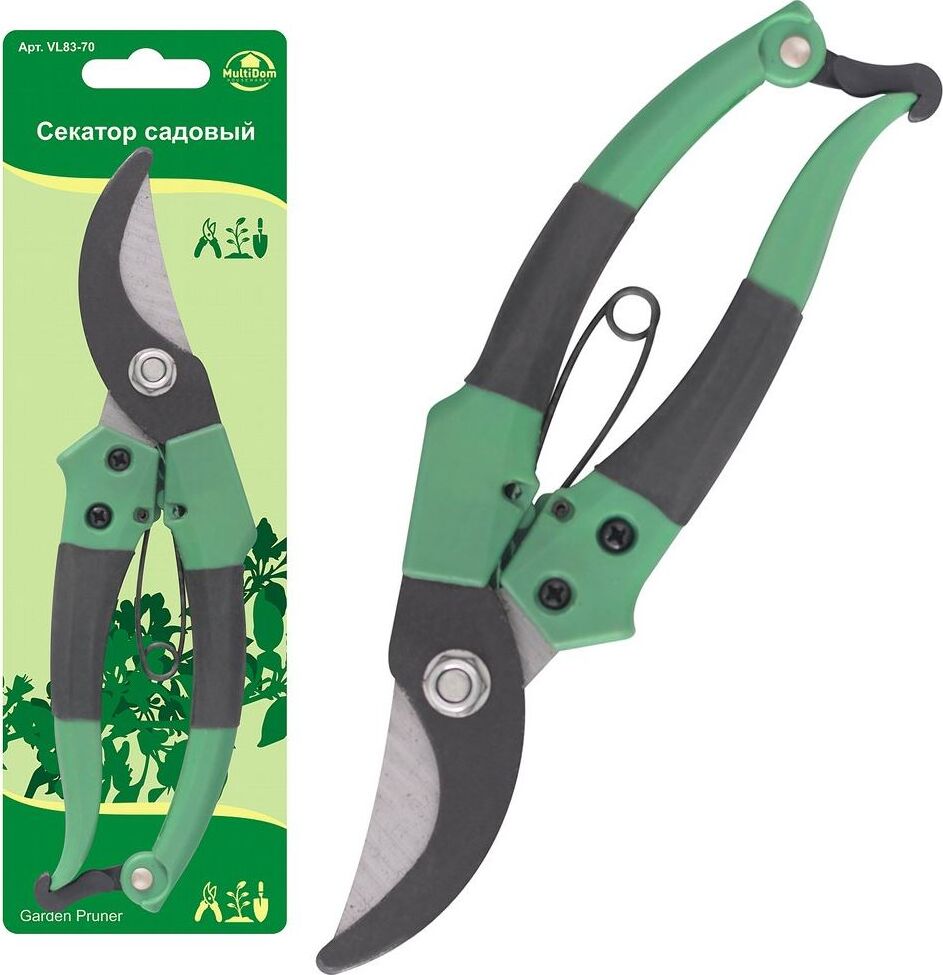 MULTIDOM Секатор садовый. Длина 19см VL83-70