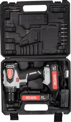 Ресанта ДА-20-2ЛК-Б (с 2-мя АКБ, кейс)