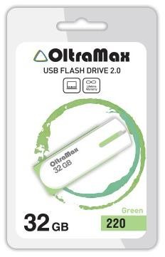 USB Flash Oltramax 220 32GB (зеленый) [OM-32GB-220-Green]