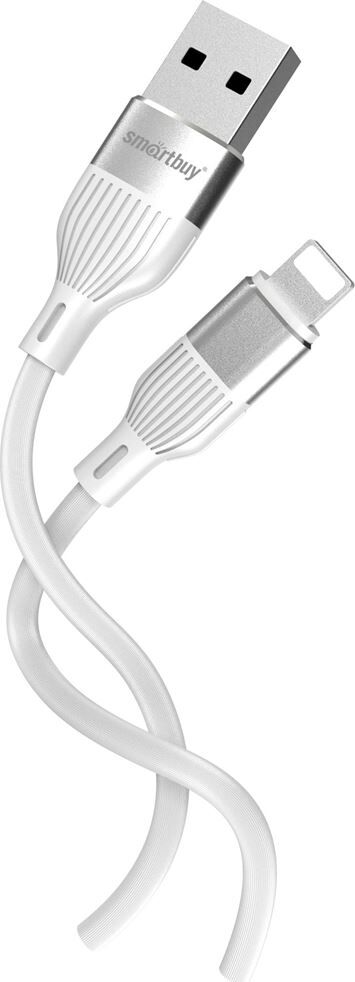 SMARTBUY (iK-512-S72w) S72 Lightning белый, 2.4 А, сил., 1м