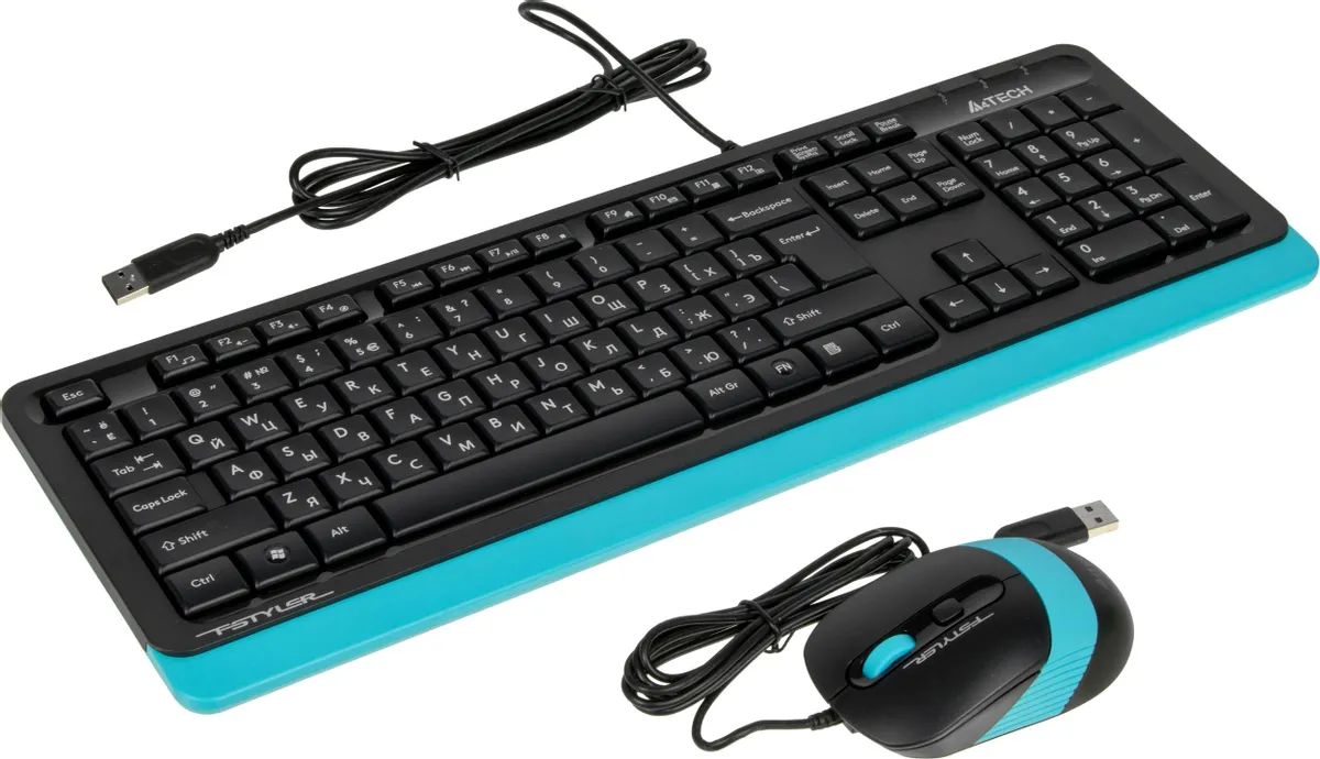 A4Tech Fstyler F1010 (черный/синий)