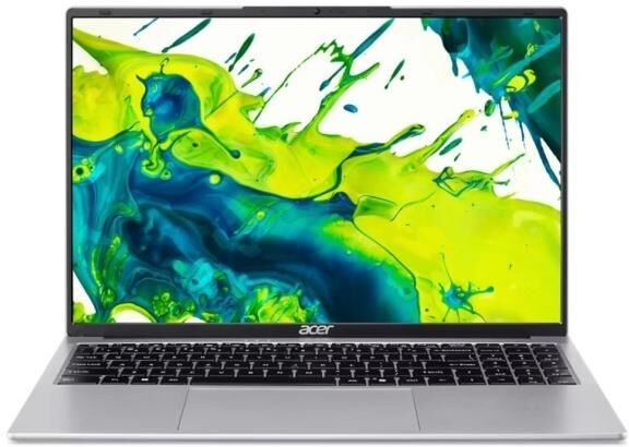 ACER 16" Aspire Lite AL16-54P-763P Core i7 1355U/16Gb/512Gb SSD/Graphics/no OS/Silver (NX.DK6CD.004)