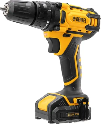 Denzel CDL-12-02BM (с 2-мя АКБ, кейс)