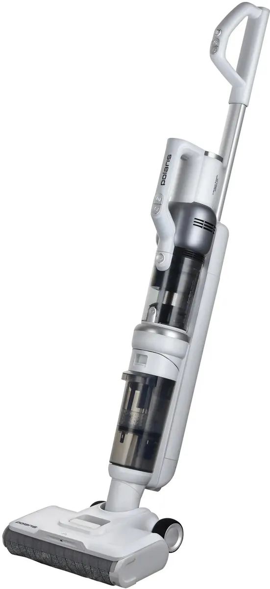 Вертикальный пылесос с влажной уборкой Polaris PVCW 6070 (белый)