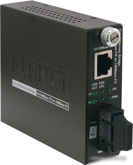 Медиаконвертер PLANET FST-802