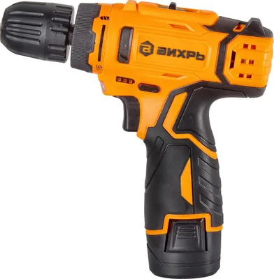 Дрель-шуруповерт Вихрь ДА-12Л-2КА (с 2-мя АКБ, кейс)
