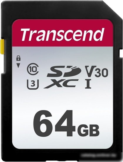 Карта памяти Transcend SDXC 300S 64GB