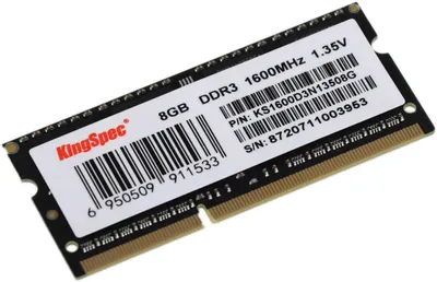 Оперативная память KingSpec 8ГБ DDR3 1600 МГц KS1600D3N13508G