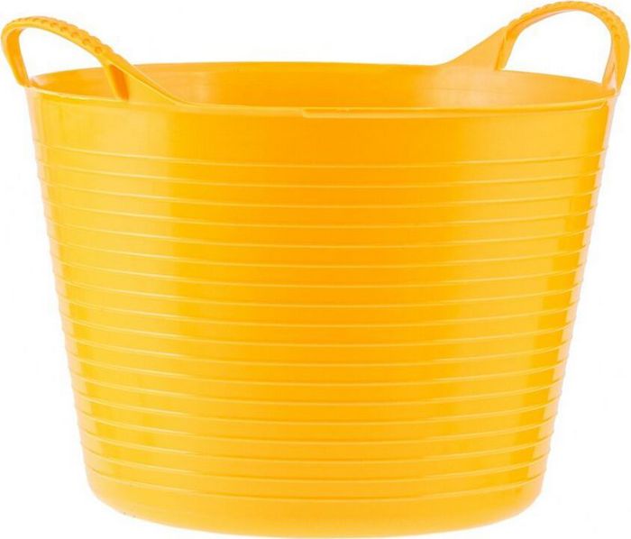 СИБРТЕХ Ведро гибкое сверхпрочное, 14 л, желтое, 67502