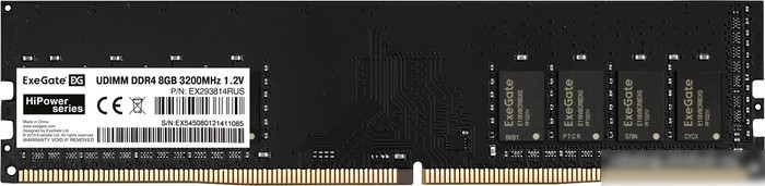 ExeGate HiPower 8ГБ DDR4 3200 МГц EX293814RUS