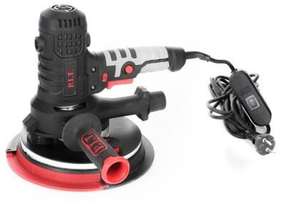 P.I.T. Шлифмашина для стен и потолков электрич. PWG180-C (810Вт, 180мм, 900-2100 об/мин, 2 рукоятки)