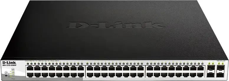 Настраиваемый коммутатор D-Link DGS-1210-52MPP/E2A