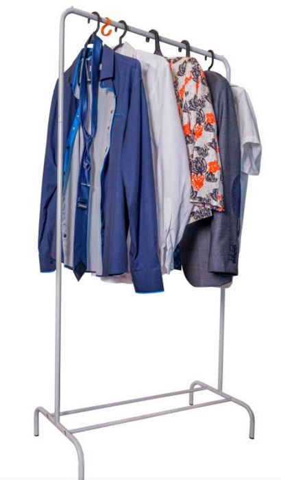 Стойка для одежды ЗМИ Радуга 1 ВНП 298 (белый)