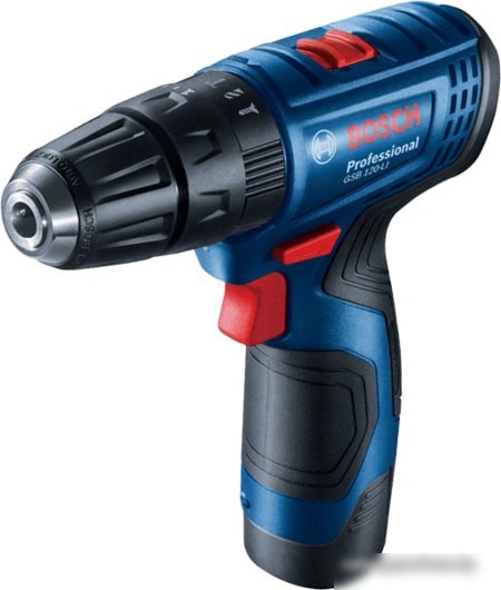 Дрель-шуруповерт Bosch GSB 120-LI Professional 06019G8100 (с 2-мя АКБ, кейс)