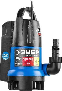 ЗУБР НПГ-Т7-400 Насос погружной дренажный для грязной воды