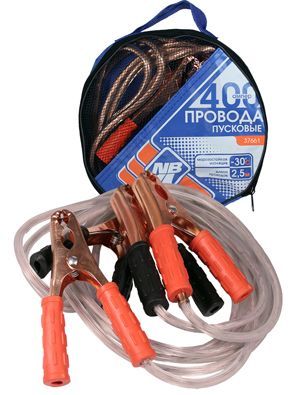 NOVA BRIGHT 400А с прозрачной изоляцией, в сумке, 2.5м 37661