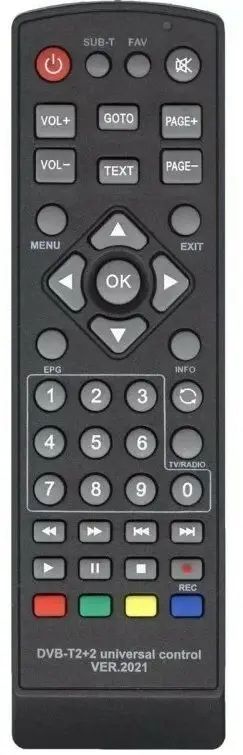 Пульт ДУ ZOLAN (DVB-T2+TV) HUAYU для ревиверов