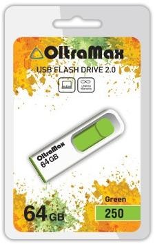 USB Flash Oltramax 250 64GB (зеленый) [OM-64GB-250-Green]