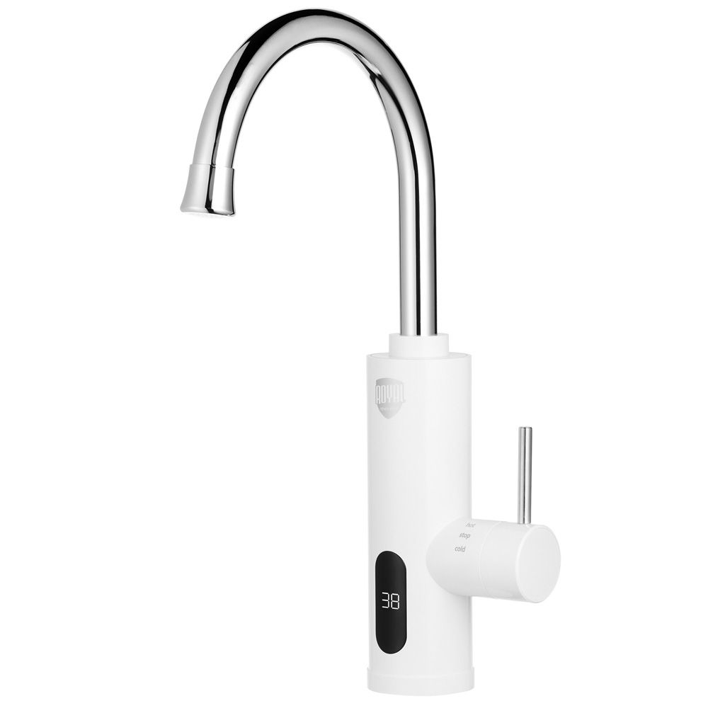 Проточный электрический водонагреватель-кран Royal Thermo QuickTap (белый)