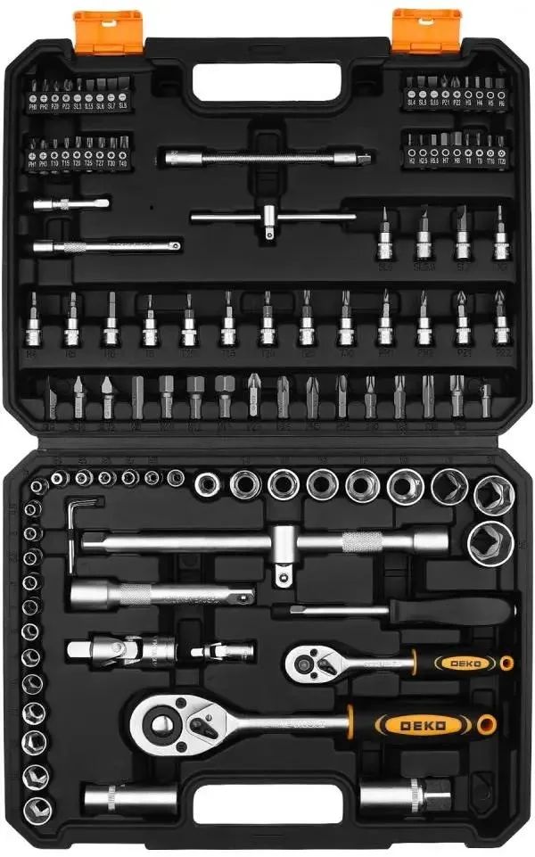 Универсальный набор инструментов Deko DKMT112 (112 предметов)