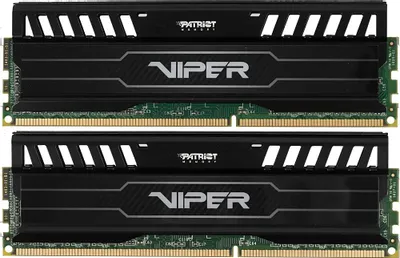 Patriot Viper 3 Black Mamba 2x8GB KIT DDR3 PC3-12800 (PV316G160C0K)