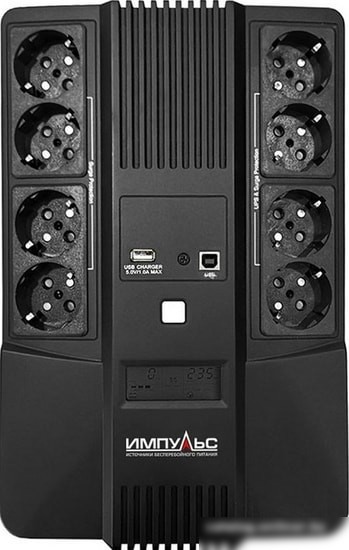 Источник бесперебойного питания Импульс Мастер 600 MT60102