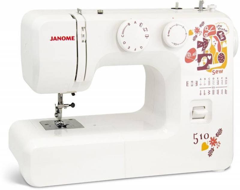 Швейная машина Janome SewDreams 510