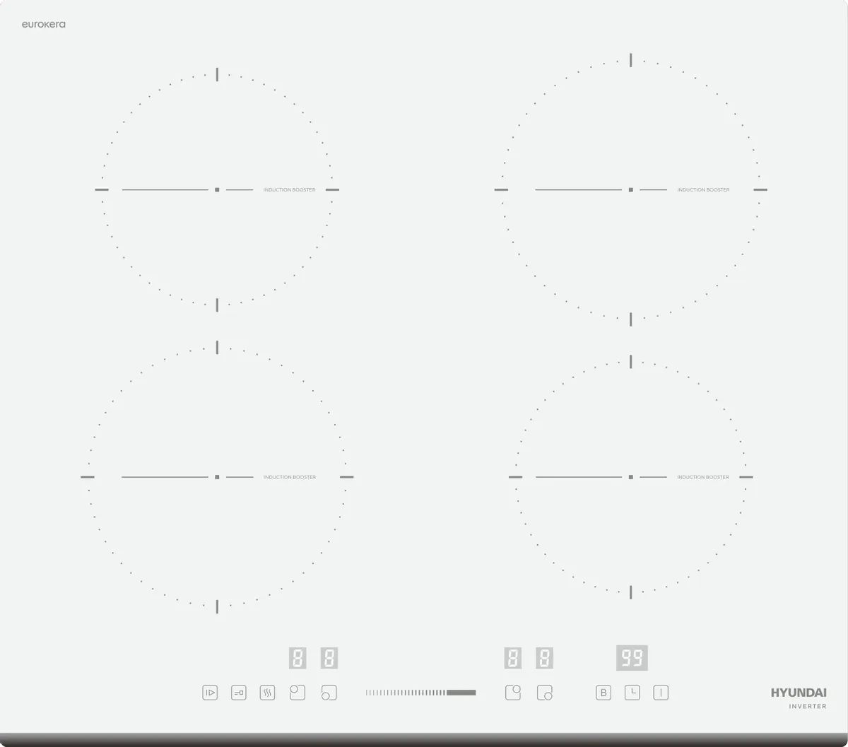 Варочная панель Hyundai HHI 6752 WG