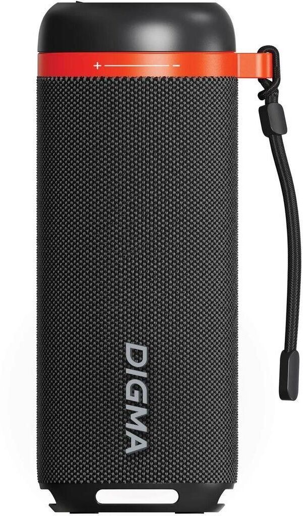 DIGMA Колонка портативная D-PS1521, 16Вт, черный [ps1521b]