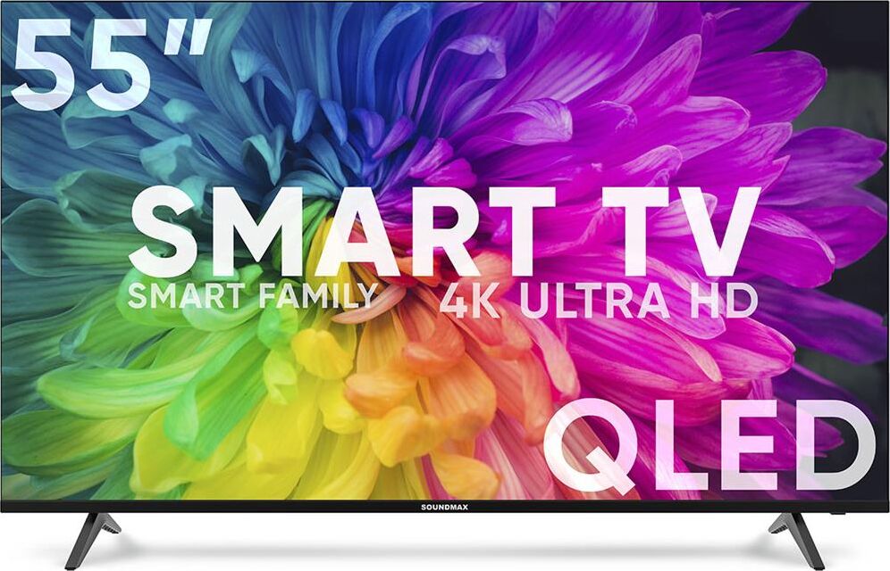 Телевизор Soundmax SM-QLED55T21SU