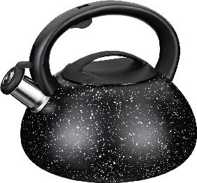 AGNESS 907-080 Black Marble нерж. 3л