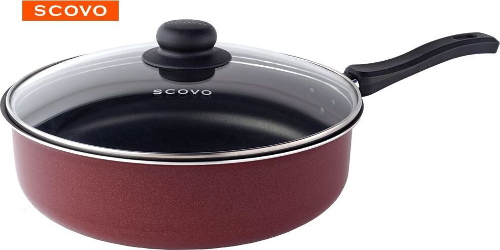 SCOVO СЭ-018 expert со стекл. крышкой д.24 см