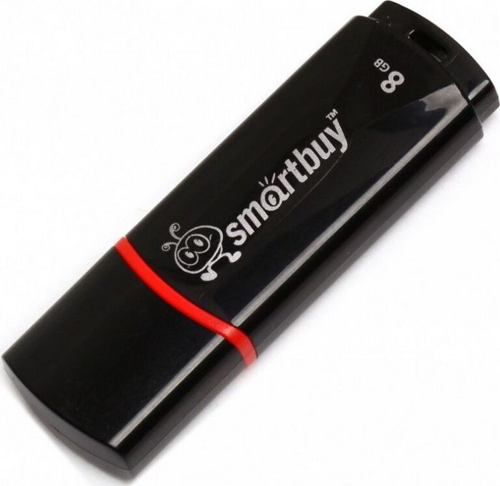 USB Flash Smart Buy Crown 8Gb Black (SB8GBCRW-K)