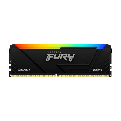 Kingston FURY Beast RGB 16ГБ DDR4 3200 МГц KF432C16BB12A/16