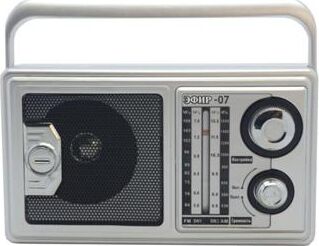 ЭФИР 07 FM 64-108МГц, бат. 2*R20, 220V