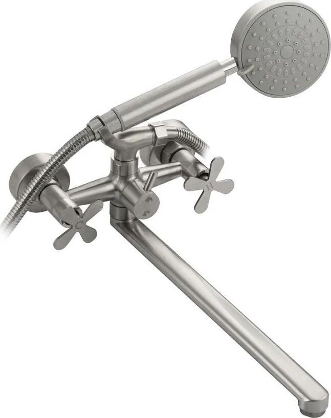 BRIMIX 9340 Смеситель в ванную длинный излив, металлокерамика из нержавеющей стали марка 304, серии