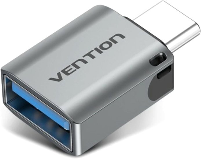 Vention CDQH0 USB Type-A - USB Type-C (серебристый)